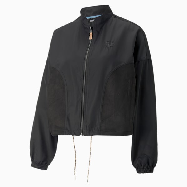ウィメンズ インフューズ ウーブン ジャケット, PUMA Black, extralarge-JPN