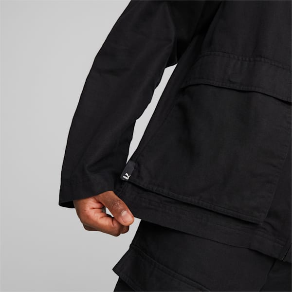 Downtown Men's Chore Jacket, PUMA Black, extralarge