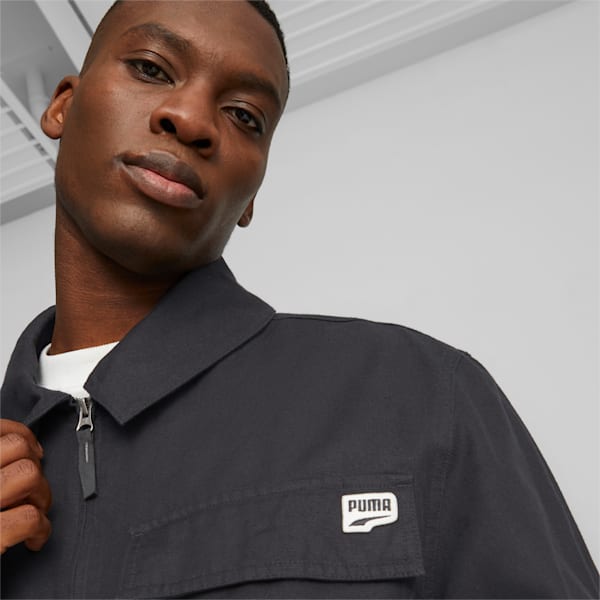 Mens black chore jacket outlet