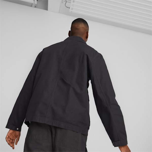 Downtown Men's Chore Jacket, PUMA Black, extralarge