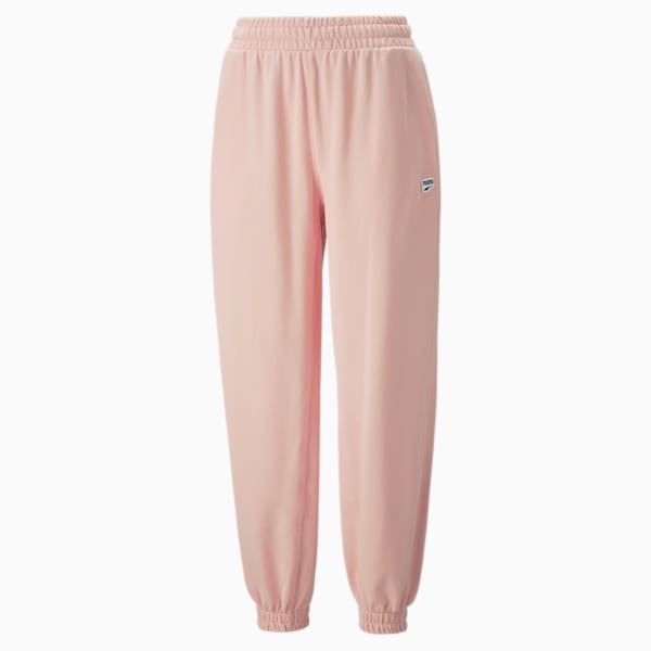 DOWNTOWN Women's Relaxed Fit Sweat Pants, Rose Dust, extralarge-IND