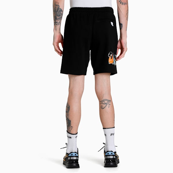 PUMA x POKÉMON Men's Regular Fit Shorts, Puma Black, extralarge-IND