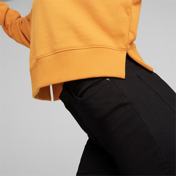 Sudadera oversize con cuello camisero para mujer Downtown, Desert Clay, extralarge