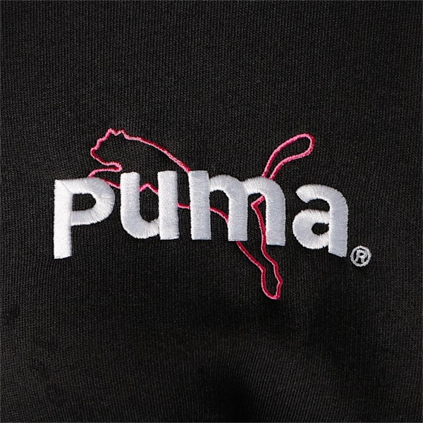 ウィメンズ PUMA TEAM フーディー, PUMA Black, extralarge-JPN