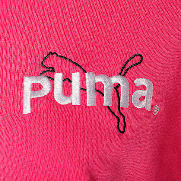 ウィメンズ PUMA TEAM フーディー, Glowing Pink, extralarge-JPN