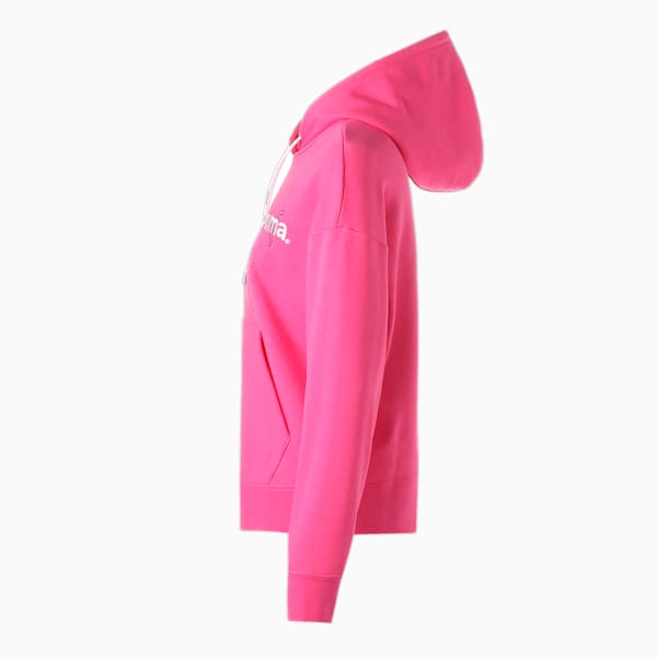 ウィメンズ PUMA TEAM フーディー, Glowing Pink, extralarge-JPN