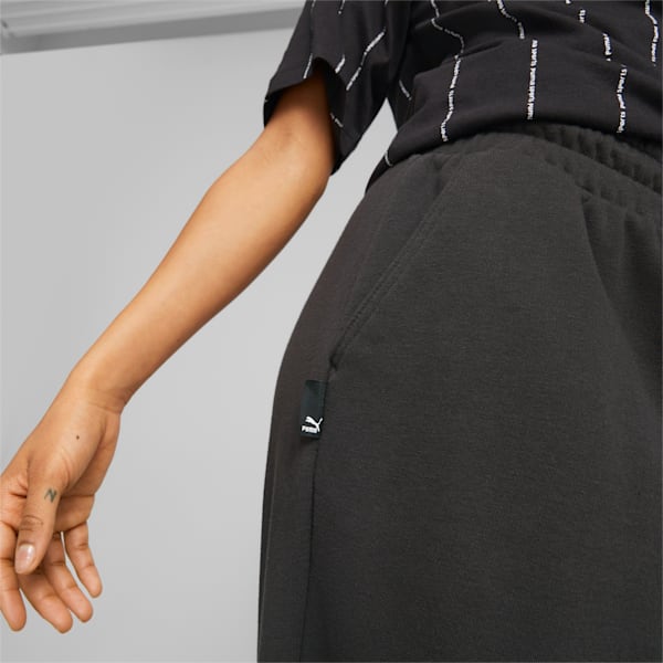 PUMA Team Women's Relaxed Fit Sweat Pants, PUMA Black, extralarge-IND