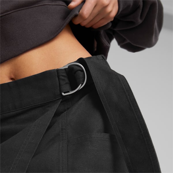 DOWNTOWN Women's Skirt, PUMA Black, extralarge-IND