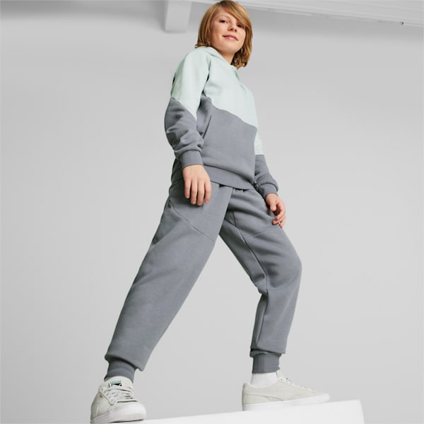 PUMATECH Sweatpants Youth, Gray Tile, extralarge-GBR