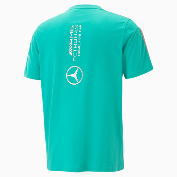 Mercedes-AMG Petronas Motorsport MT7 Monochrome Tee Men, Spectra Green