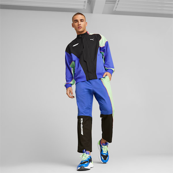AMG Woven Men's Regular Fit Jacket, Royal Sapphire, extralarge-IND