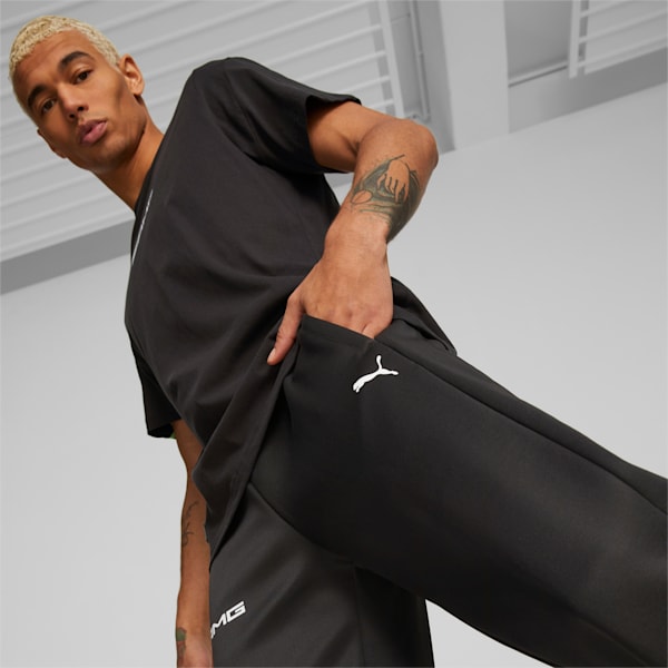 Mercedes AMG Petronas MT7 Men's Regular Fit Track Pants, PUMA Black, extralarge-IND