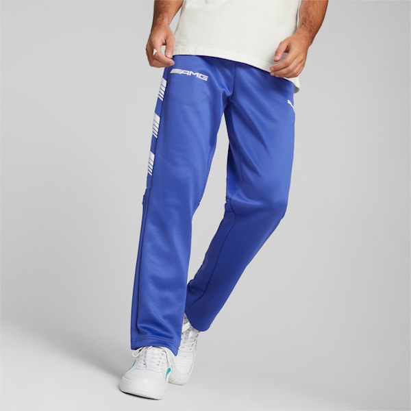 Mercedes AMG Petronas MT7 Men's Regular Fit Track Pants, Royal Sapphire, extralarge-IND