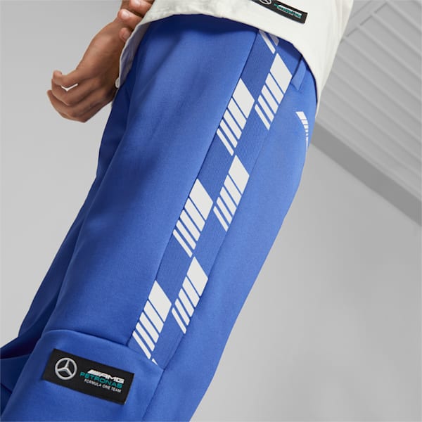 Mercedes AMG Petronas MT7 Men's Regular Fit Track Pants, Royal Sapphire, extralarge-IND