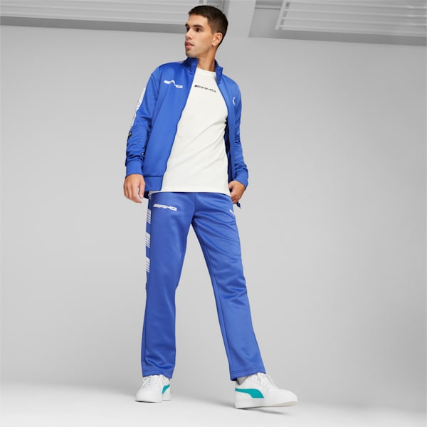 Mercedes AMG Petronas MT7 Men's Regular Fit Track Pants, Royal Sapphire, extralarge-IND