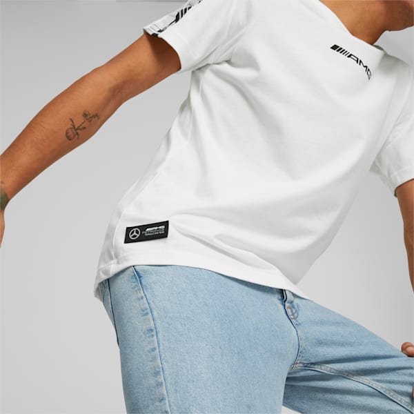 Mercedes-AMG Petronas Motorsport MT7 Men's Tee, PUMA White