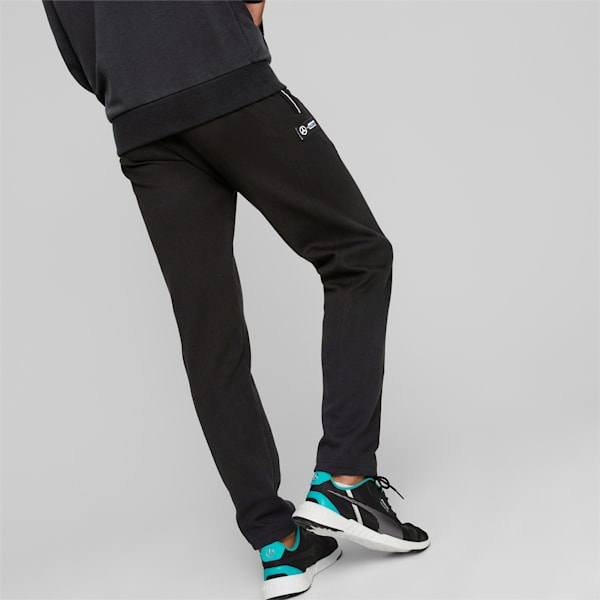 Mercedes AMG Petronas F1 Men's Slim Fit Sweat Pants, PUMA Black, extralarge-IND