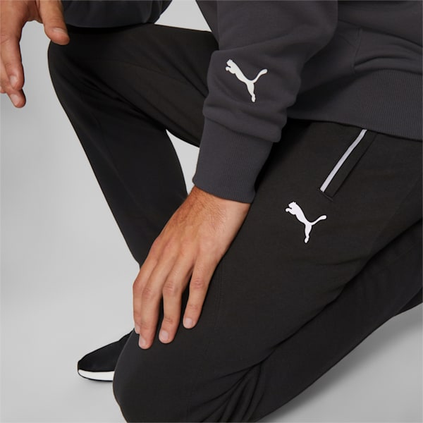 Mercedes AMG Petronas F1 Men's Slim Fit Sweat Pants, PUMA Black, extralarge-IND