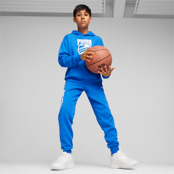 Posterize Big Kids' Basketball Hoodie, Racing Blue, extralarge