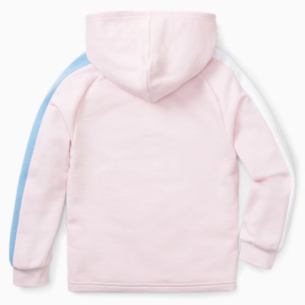 PUMA Girls' Fleece No. 1 Logo Pullover Hoodie, Light Pastel Pink, 5 :  : Clothing, Shoes & Accessories