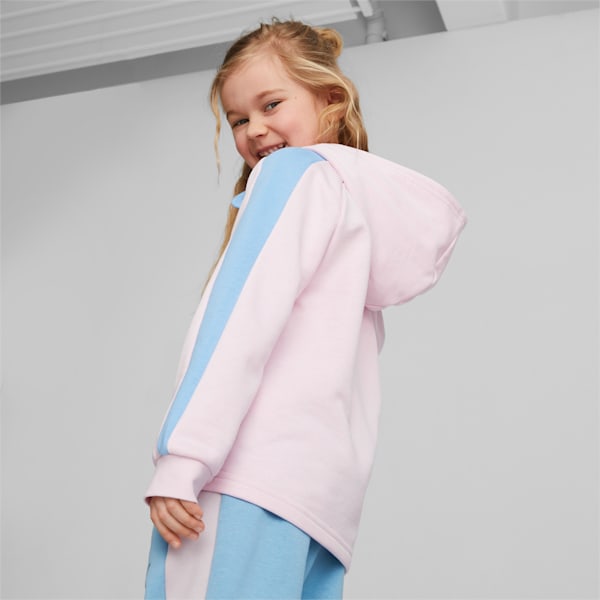 PUMA Mates T7 Little Kids' Hoodie, Pearl Pink, extralarge