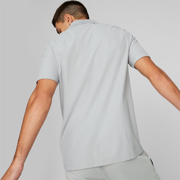 Mercedes AMG Petronas Men's Regular Fit Polo, Mercedes Team Silver, extralarge-IND