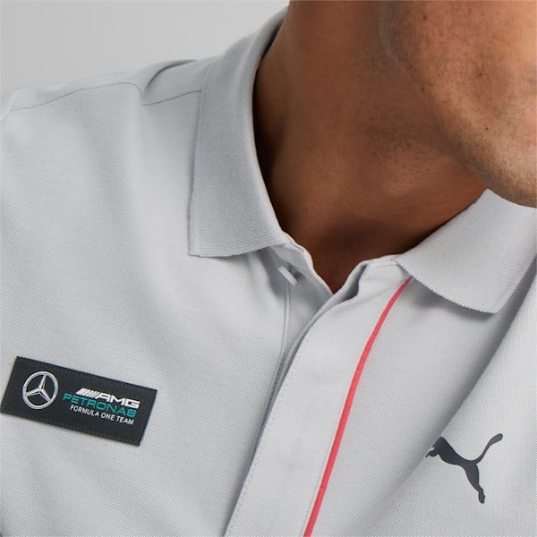 Polo Mercedes-AMG Petronas Motorsport para hombre, Mercedes Team Silver, extralarge