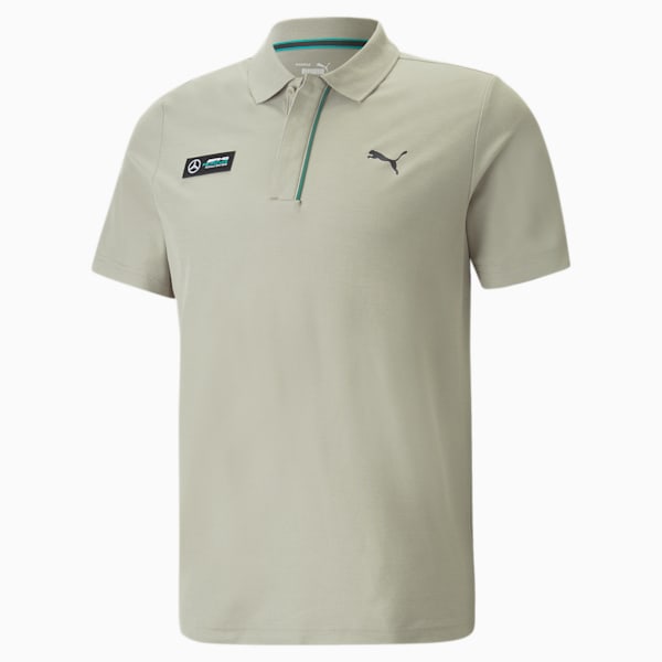 Mercedes AMG Petronas Men's Regular Fit Polo, Birch Tree, extralarge-IND