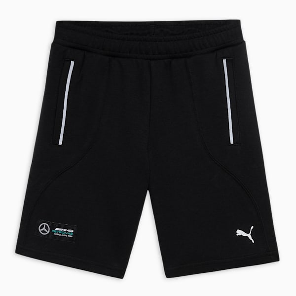 Mercedes AMG Petronas F1 Youth Regular Fit Shorts, PUMA Black, extralarge-IND