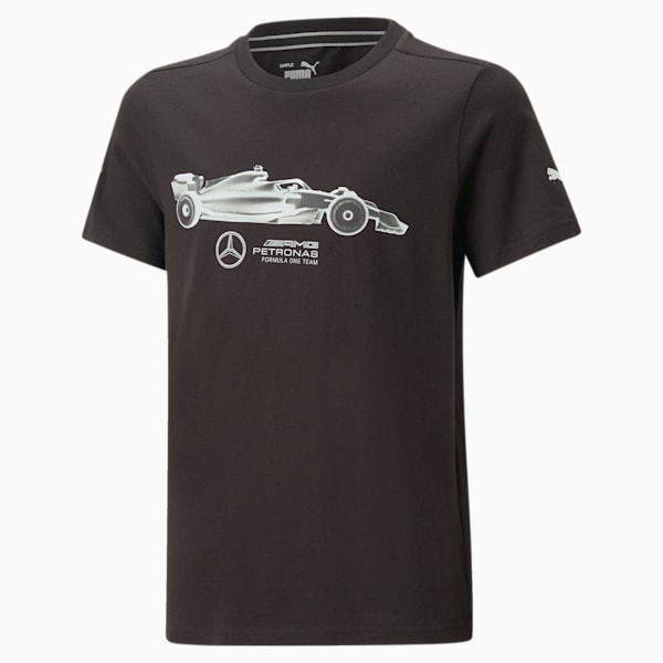 Mercedes AMG Petronas F1 Essential Car Graphic Youth T-Shirt, PUMA Black