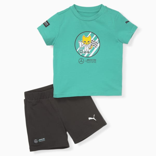 Mercedes AMG Petronas F1 Toddlers' Sets, Spectra Green, extralarge-IND