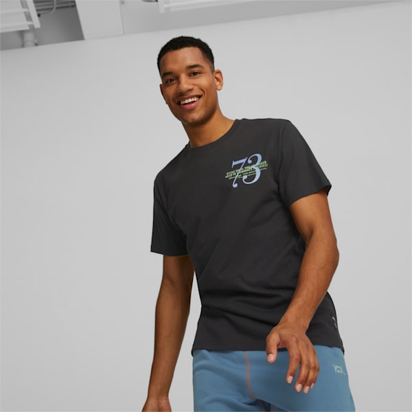 Playera de básquetbol The Intro para hombre, PUMA Black, extralarge