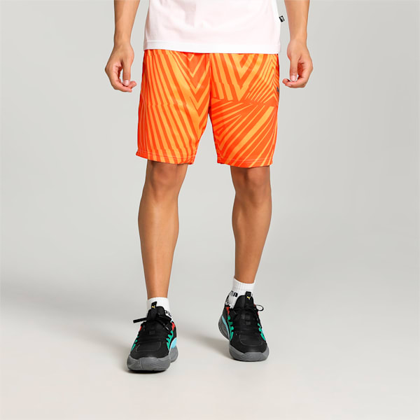 Orange nike dri fit shorts shop