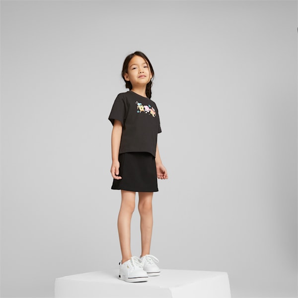 PUMA x SPONGEBOB Kids' Girls' Tee, PUMA Black, extralarge