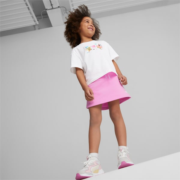 PUMA x SPONGEBOB Kids' Girls' Tee, PUMA White, extralarge