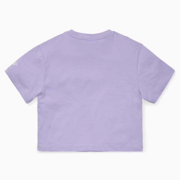 PUMA x SPONGEBOB Kids' Girls' Tee, Vivid Violet, extralarge