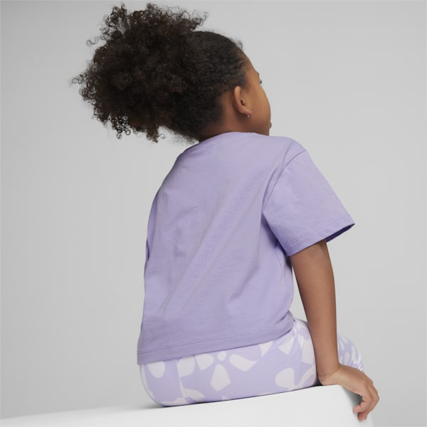PUMA x SPONGEBOB Kids' Relaxed Fit T-Shirt, Vivid Violet, extralarge-IDN