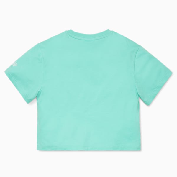 PUMA x SPONGEBOB Little Kids' Tee, Mint