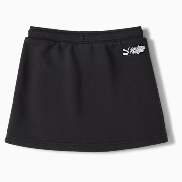 PUMA x SPONGEBOB Kids' Regular Fit Skirt, PUMA Black, extralarge-IND