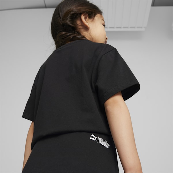 PUMA x SPONGEBOB Kids' Regular Fit Skirt, PUMA Black, extralarge-IDN
