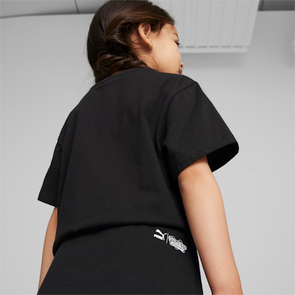 PUMA x SPONGEBOB Kids' Regular Fit Skirt, PUMA Black, extralarge-IND