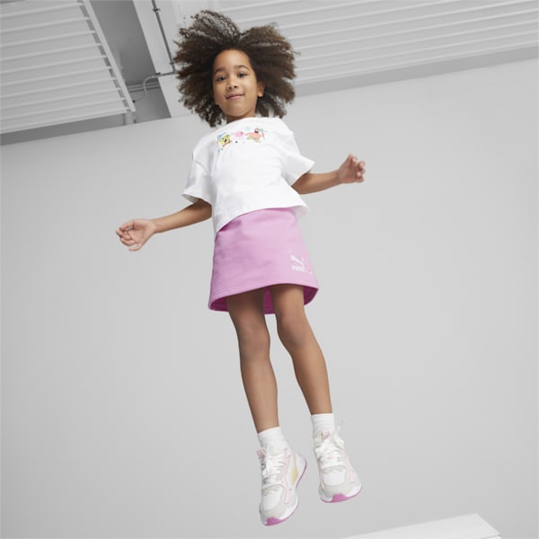PUMA x SPONGEBOB Kids' Regular Fit Skirt, Lilac Chiffon, extralarge-IDN