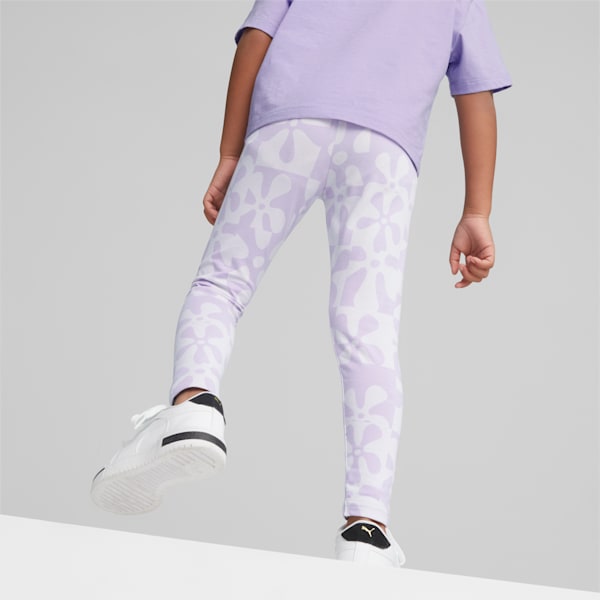 PUMA x SPONGEBOB Little Kids' Leggings, Vivid Violet