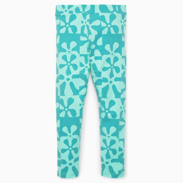 PUMA x SPONGEBOB Kids' Leggings, Mint, extralarge