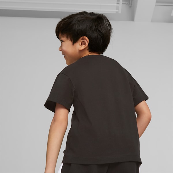 PUMA x SPONGEBOB Kids' Relaxed Fit T-Shirt, PUMA Black, extralarge-IND