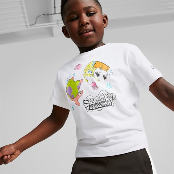 PUMA x SPONGEBOB Little Kids Tee PUMA