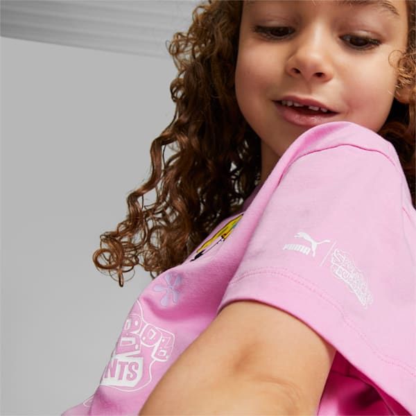PUMA x SPONGEBOB Tee Kids, Lilac Chiffon, extralarge-GBR