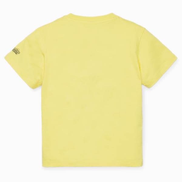 PUMA x SPONGEBOB Kids' Relaxed Fit T-Shirt, Lucent Yellow, extralarge-AUS