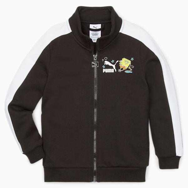 PUMA x SPONGEBOB T7 Kids' Jacket, PUMA Black, extralarge