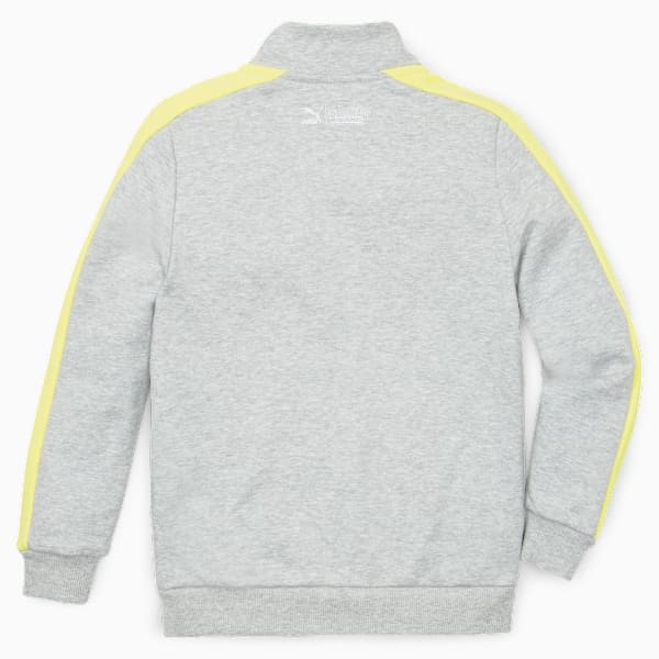 PUMA x SPONGEBOB T7 Kids' Jacket, Light Gray Heather, extralarge